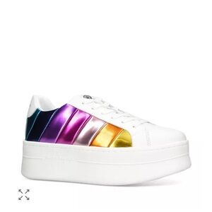 Kurt Geiger Women's Laney Pumped Multicolor Platform Sneakers